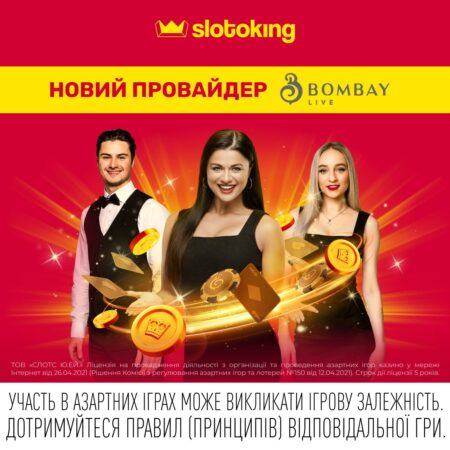 Bombay Live вже на Slotoking